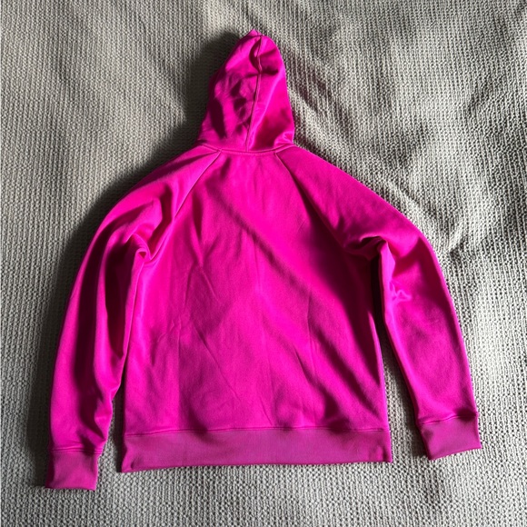 Under Armour Bright Pink Full-Zip Hoodie - Picture 4 of 6